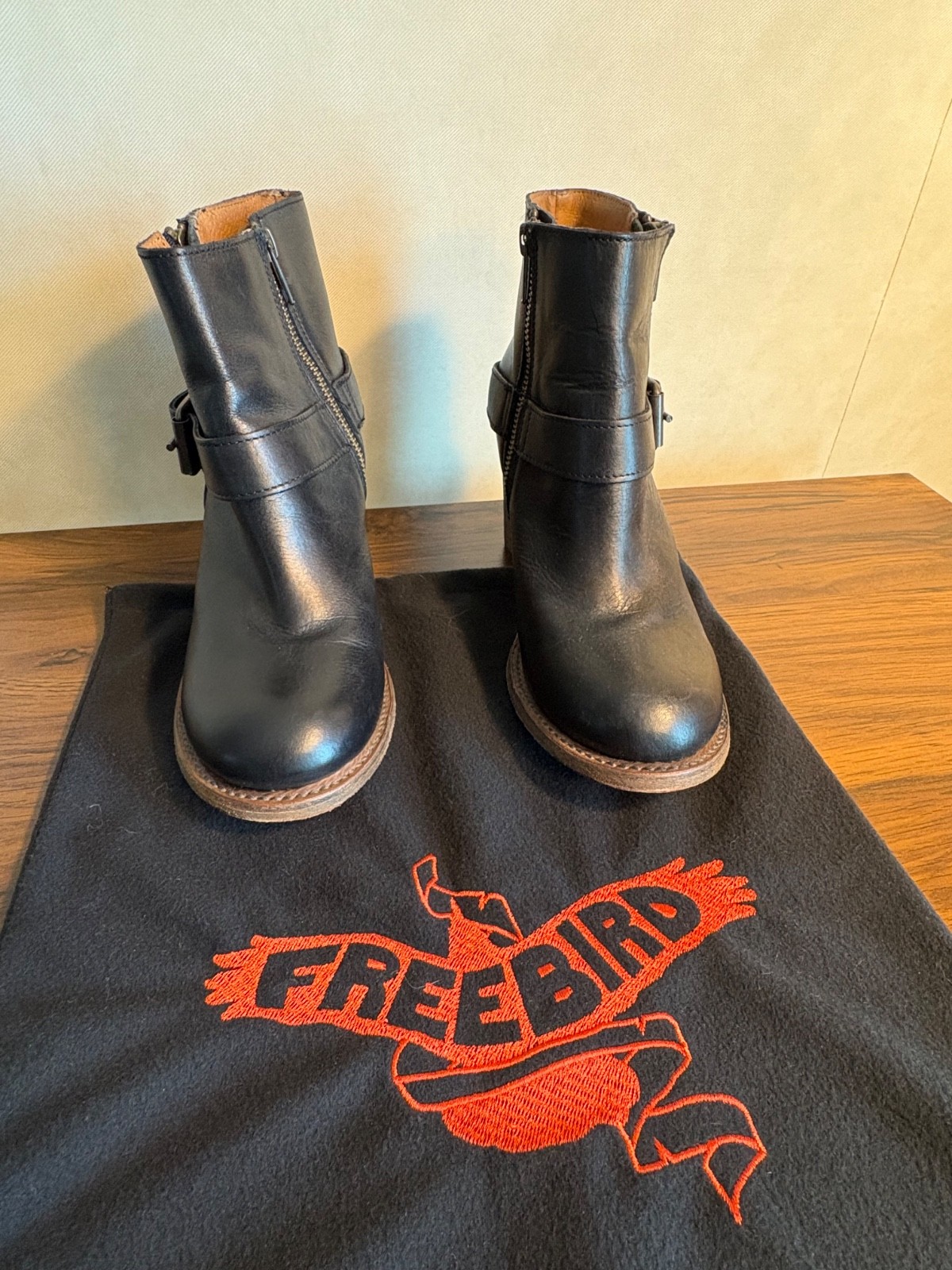 freebird genuine leather boots women size 7