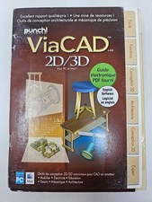 Punch ViaCAD 2D/3D v8 PC/MAC DVD-ROM 2011- NEW SEALED