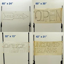 Neon Sign Sketches: General Products & Services (Collection of 32 Pieces)