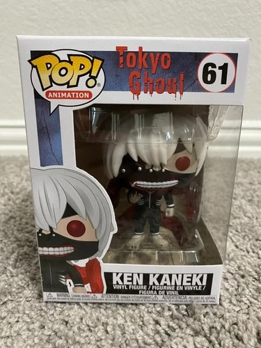 Funko Pop Ken Kaneki #61 Tokyo Ghoul Animation Vinyl Figure w/ Protector