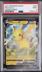 2021 POKEMON SWORD & SHIELD FUSION STRIKE #086 PIKACHU V PSA 9