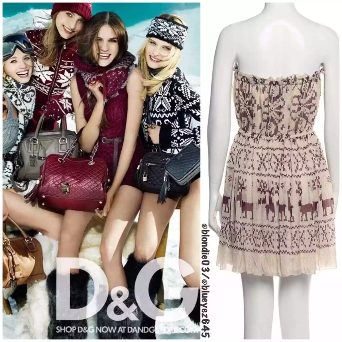 D and top g dress