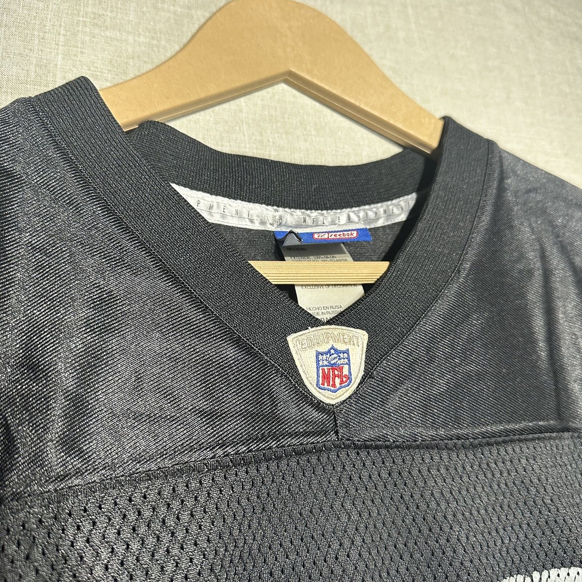 NFL オークランド　レイダース　ゲームシャツ　Lサイズ　80番　RICE NFL オークランド レイダース ゲームシャツ Lサイズ 80番 RICE