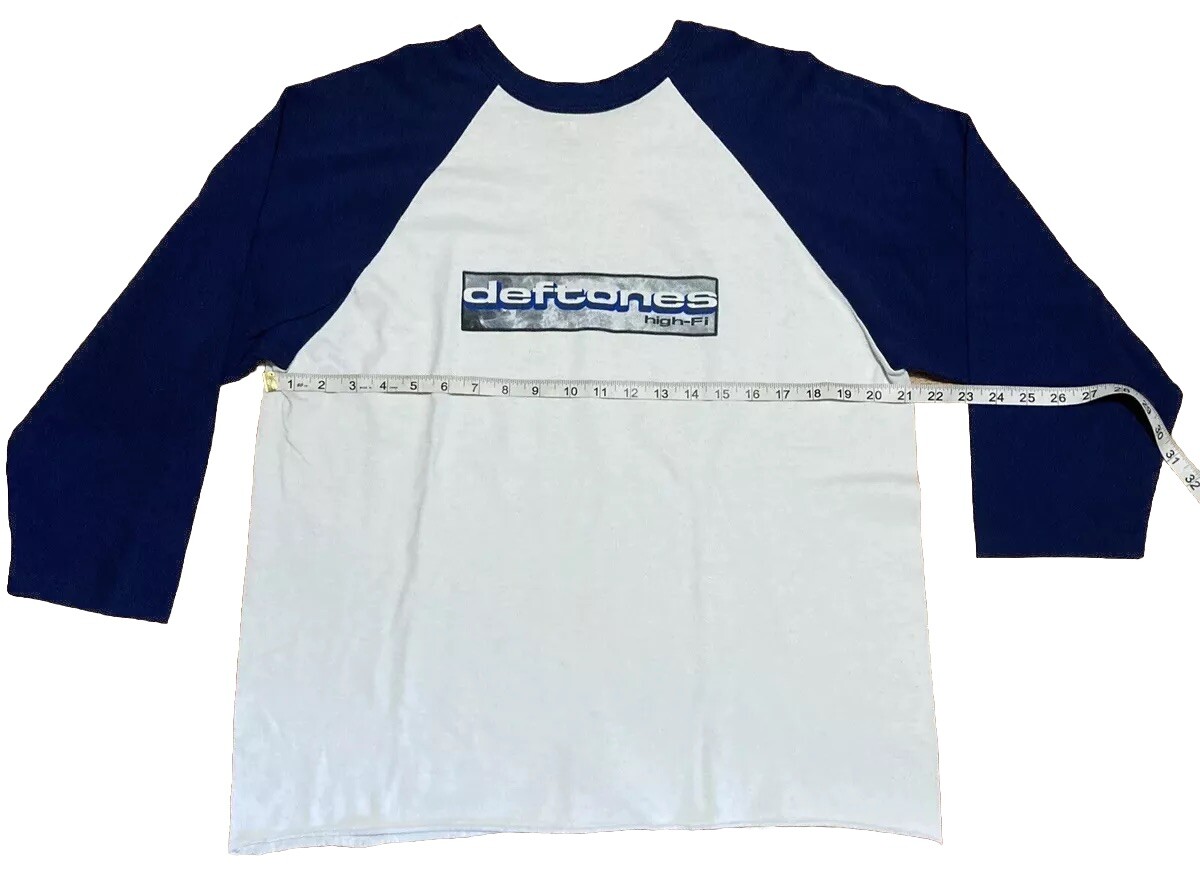 90s deftones USA製 ラグラン Tシャツ 90s deftones USA製 ラグラン Tシャツ