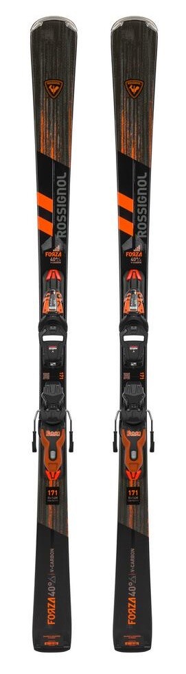 Rossignol Sci Forza 40° V-CA Retail + Attacchi XPRESS 11 GW B83 Black/Orange