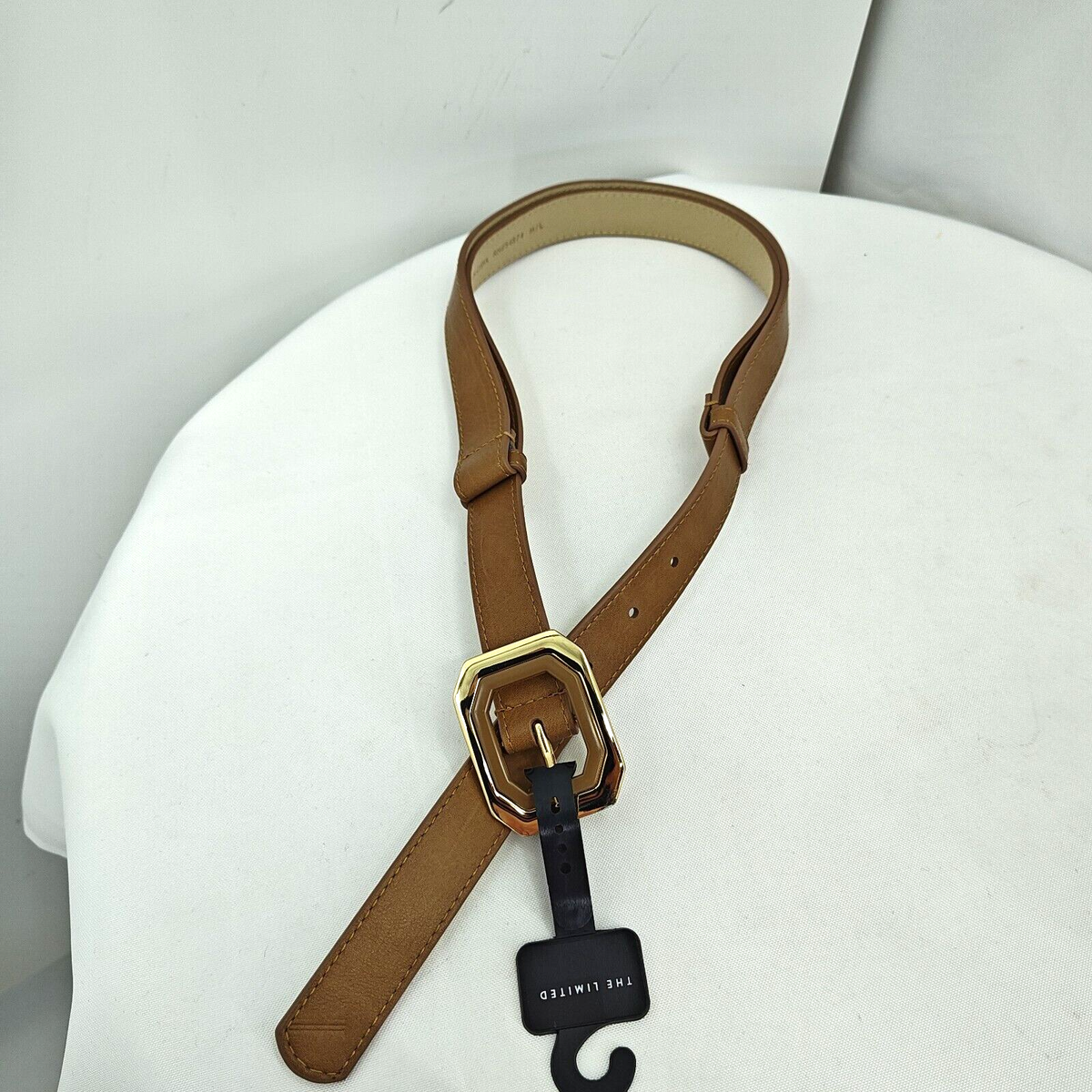 The Limited Brown Belt Gold Buckle M/L Adjustable | eBay display picture 3