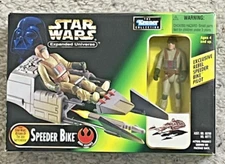 STAR WARS CONCEPT SPEEER BIKE EXPANDED UNIVERSE KENNER WITH PILOT FIGURE MIB!