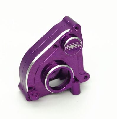 COPERCHIO CAMBIO ANTERIORE/POSTERIORE IN ALLUMINIO - SET 7 PEZZI Nero GPM AXIAL 1/24 SCX24 - Foto 7