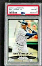 2015 Panini Prizm Ken Griffey Jr Prizm PSA 10