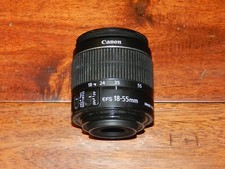 Canon EF-S 18-55mm f/3.5-5.6 IS II Lens, Black EXCELLENT COND.