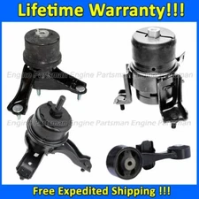 K2938 Engine Motor & Transmission Mount Set 4pc For 2009-2016 Toyota Venza 2.7L