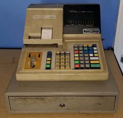 Parts Sanyo Ecr 570 Electronic Cash Register Drawer Ecr 570 Pos