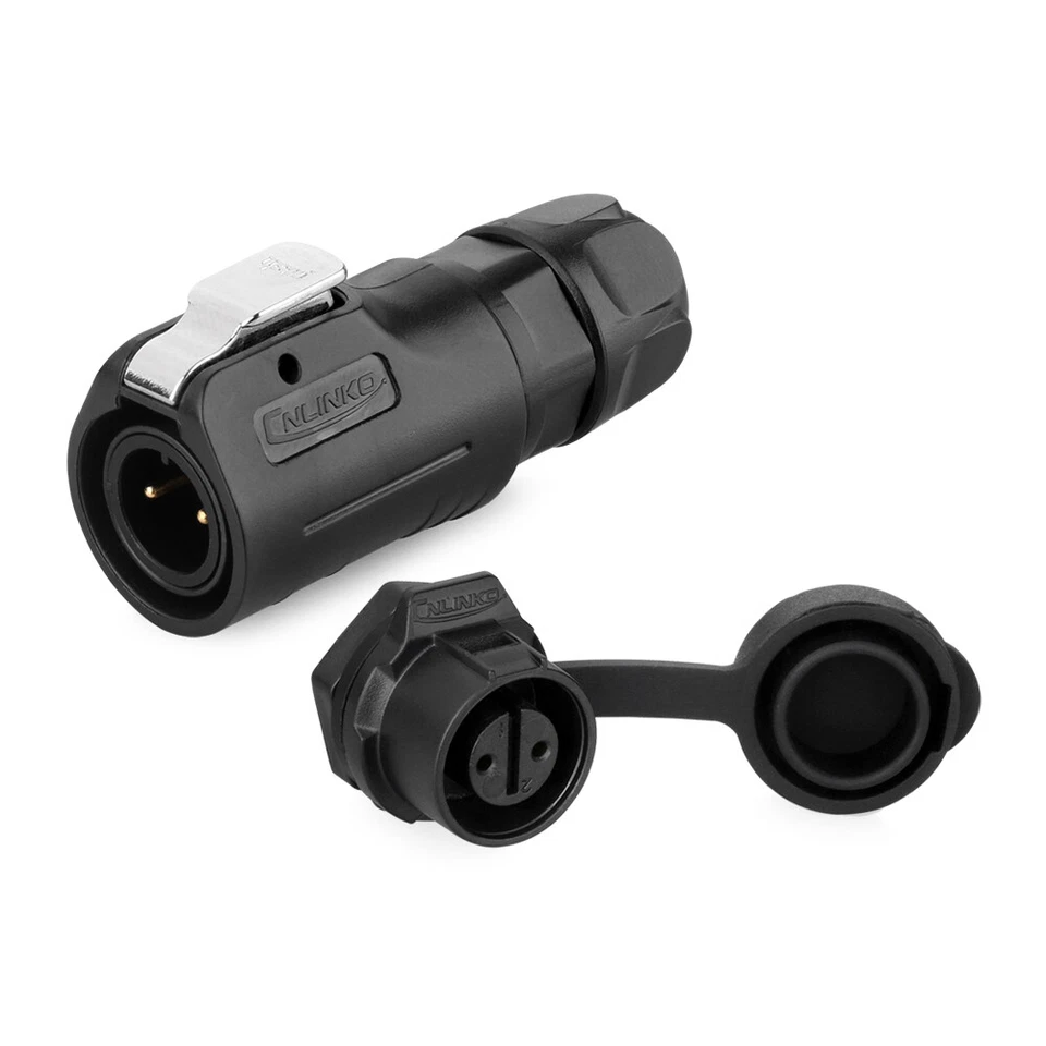 M12 2 3 4 5 6 7 8 Pin Waterproof IP67 Electrical Power Circular Quick Connectors - Image 2 of 4