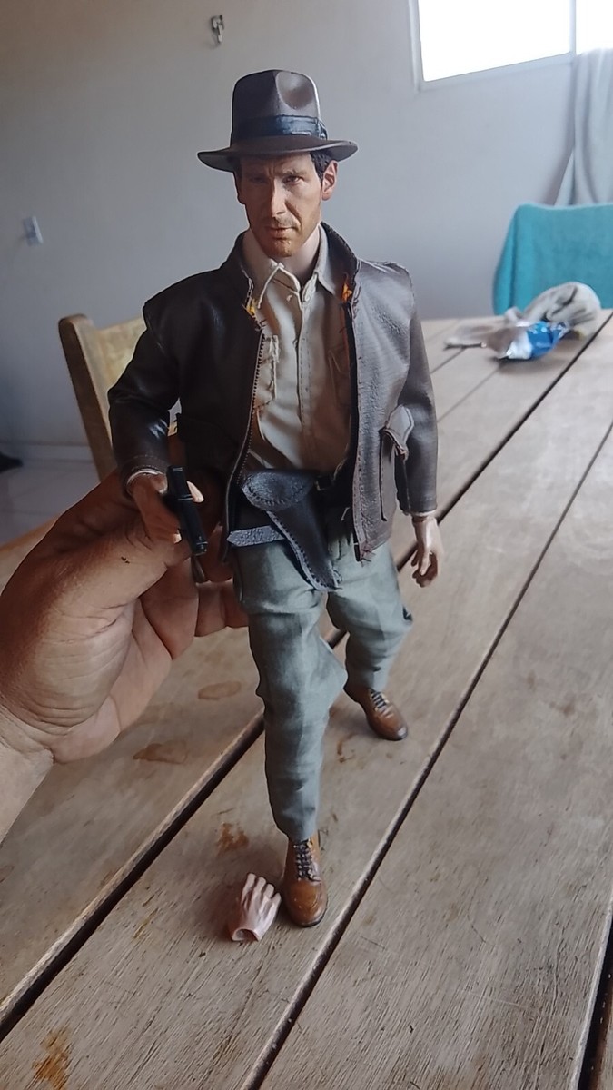 Figurine Indiana Jones 1/6 Par Sideshow – Lot Rare Avec Boîte – Plusieurs Lots Dispo