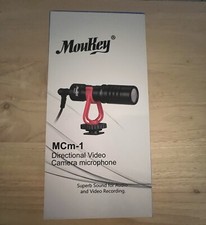 Moukey MCm-1 Directional Video Camera Microphone New FREE SHIPPING.