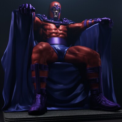 3D Printed 16K Fan Made CA3D MARVEL X-Men - Magneto UNPAINTED 1/6 scale