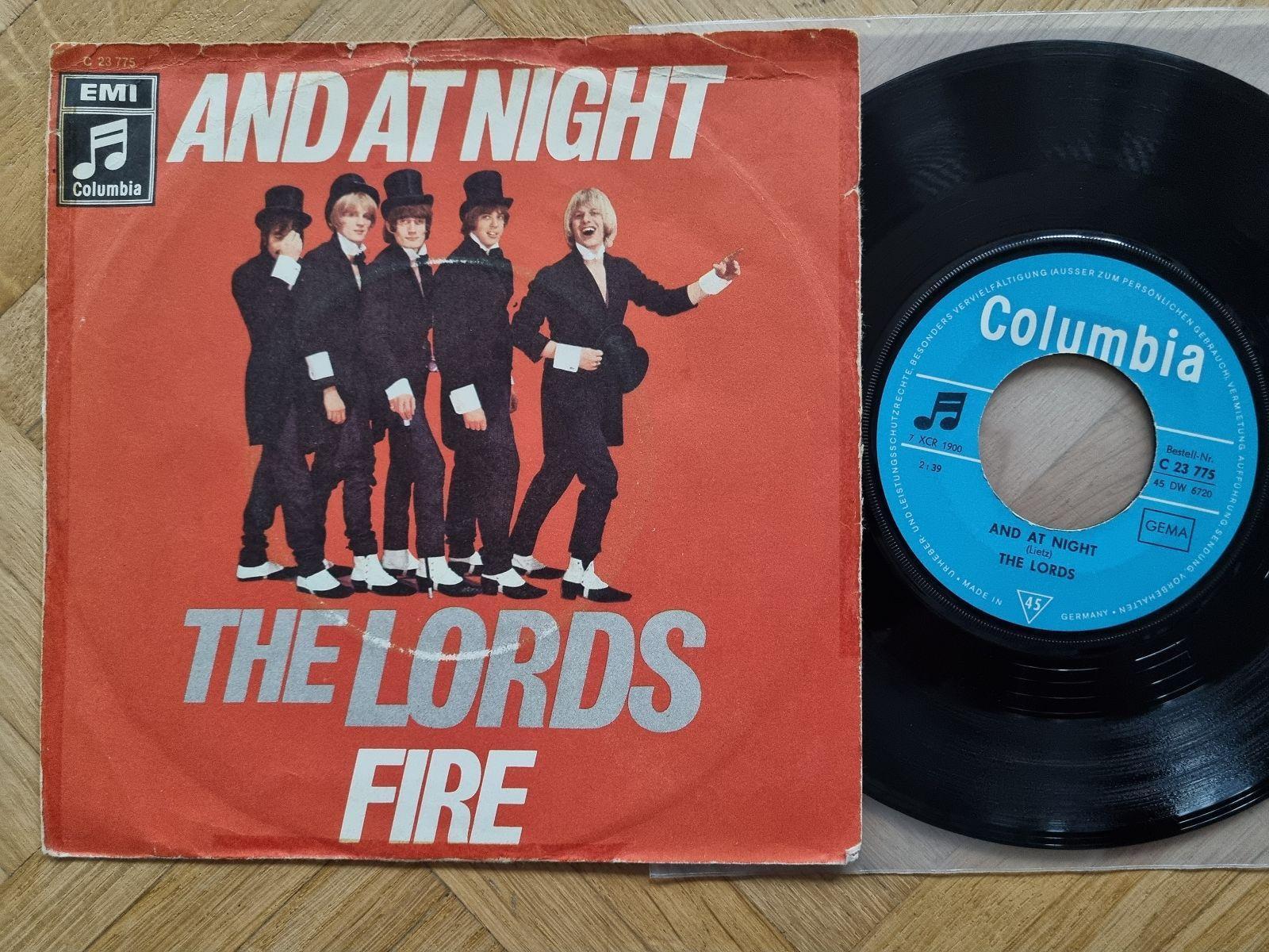 7"" Single The Lords - And at night Vinyl Germany