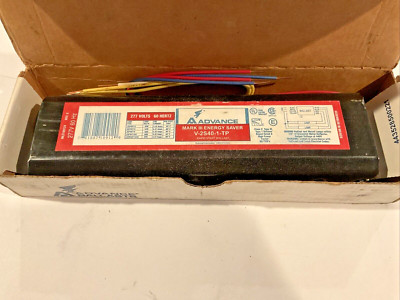 Advance V2S40TP Ballast, 277 Volt, 60Hz, New