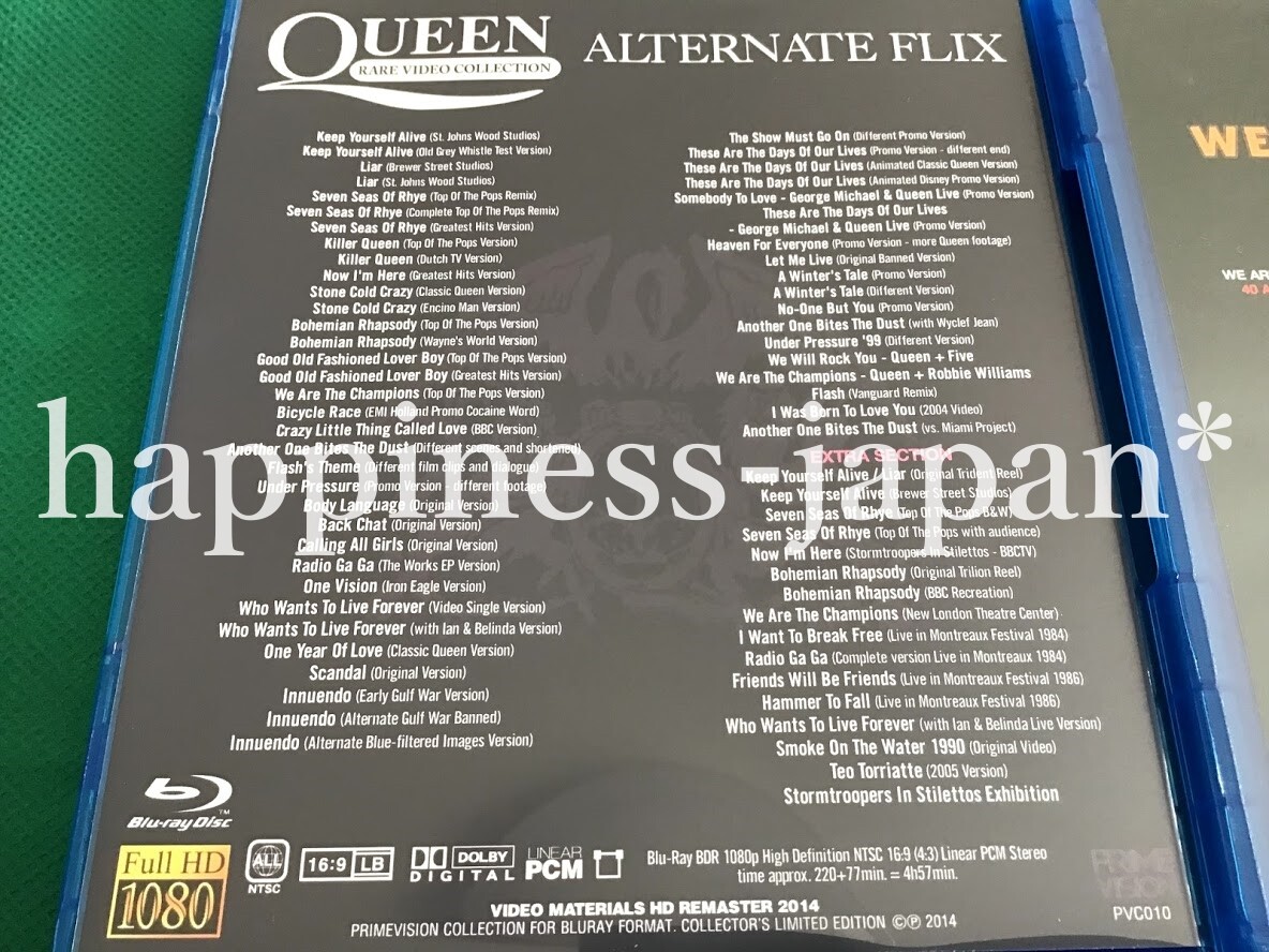 Queen Alternate Flix Deluxe Edition Video Collection Blu-ray 3