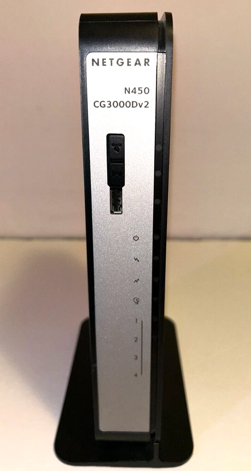 Genuine-Original OEM NETGEAR N450 WiFi Cable Modem Router CG3000Dv2-DOCSIS 3.0 - Image 2 of 4