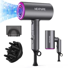 Hair Dryer, NEXPURE 1800W Professional Ionic Hairdryer for Hair Care, Powerful