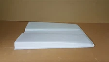 Ramcharger White Hi Rise Hood Scoop Mopar Plymouth Savoy Max Wedge