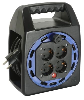 Kabeltrommel Kabelbox 10m oder 15m Verlängerungskabel 230V 16A Kabeltrommel IP20