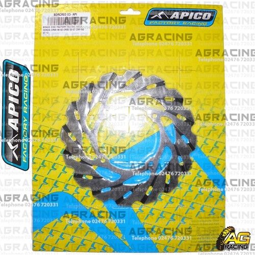 Apico Rear Brake Disc Rotor 190mm For Honda CR 80 CR 85 1996-2007 CRF 150R 07-18 - Afbeelding 1 van 1