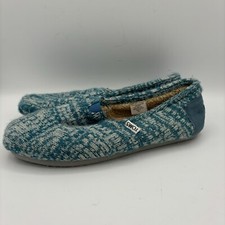 TOMs Flats Women s 8 Multicolor Tweed Casual Slip On Alpargata