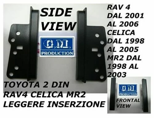 Marcos de montaje de 2 DIN para coches Toyota RAV 4