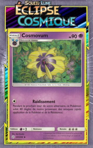 Cosmovum - SL12:Éclipse Cosmique - 101/236 - Carte Pokemon Neuve Française - Photo 1/1