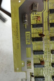 Exidy CRASH BOARDSET PCB CLEAN NO REPAIRS