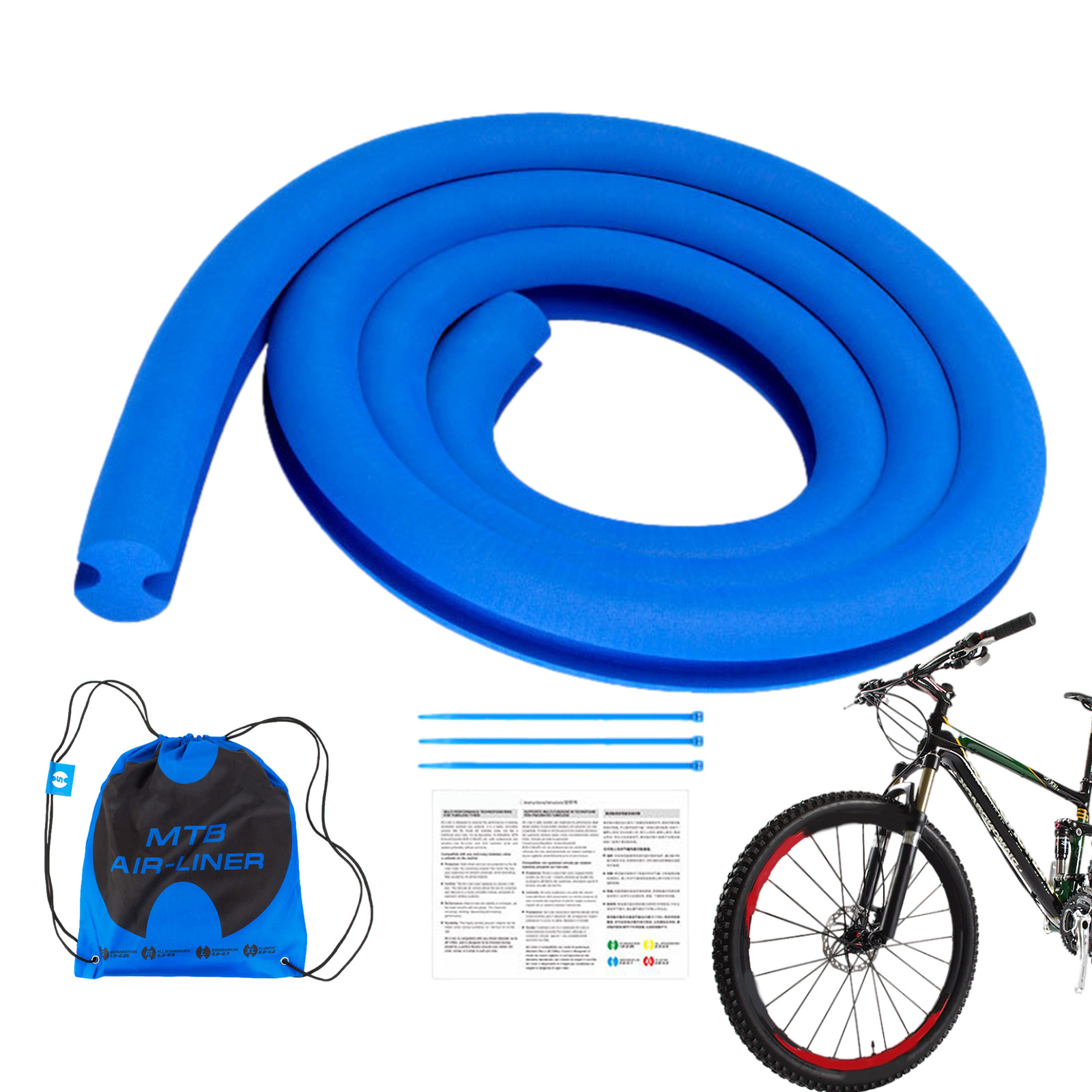 Bicycle Tire Liner Durable Air Liner MTB Insert Bike Tire Liners