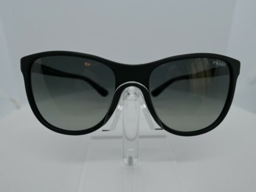 Prada VPR 02O EAJ 101 Eyeglasses Frames Womens Gray Full Rim 