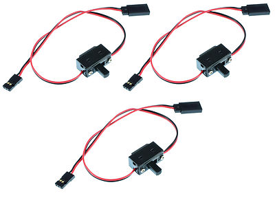 Apex RC Products JR Style On/Off Switch - 3 Pack #1051 | eBay