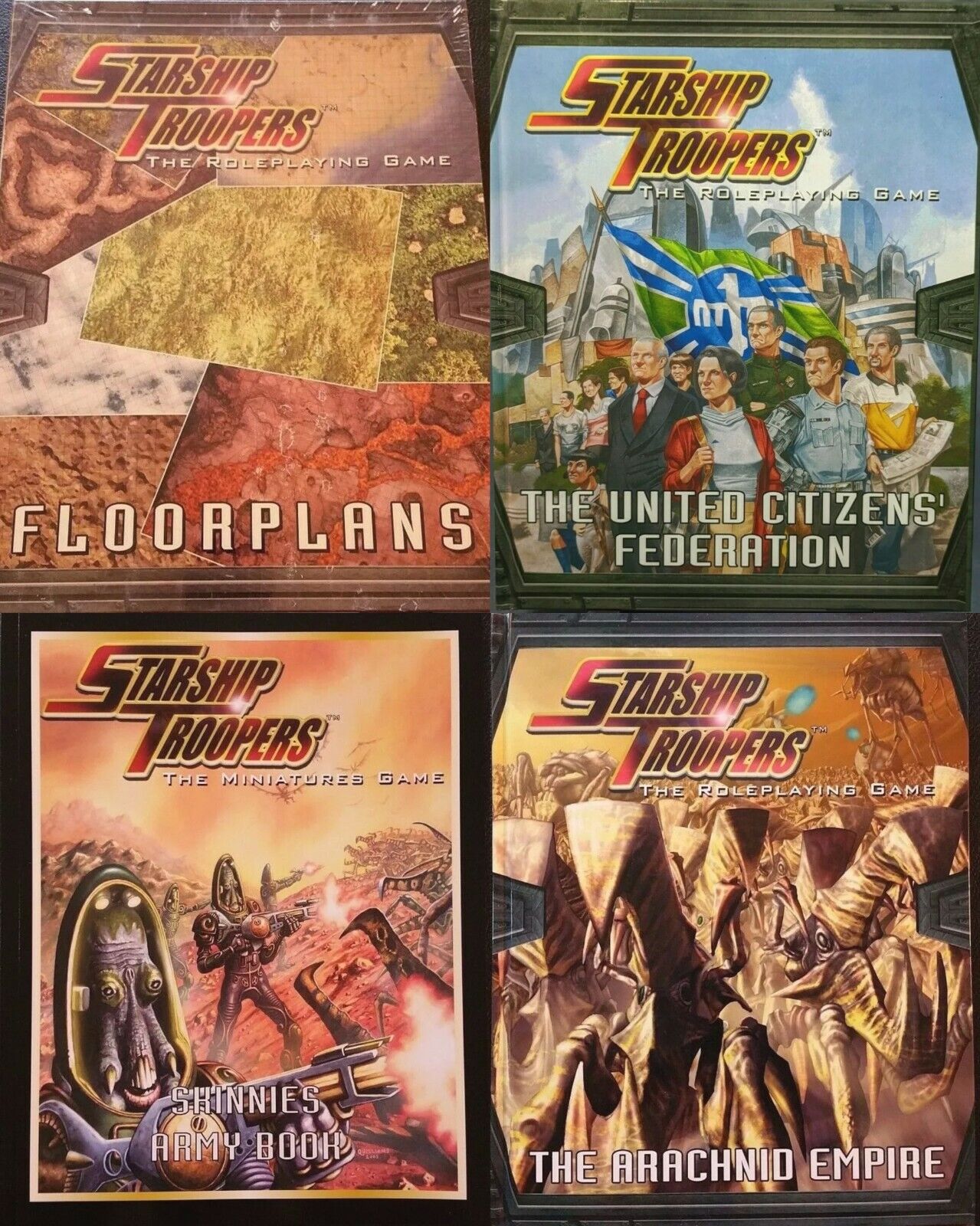 Fotorreseña de Starship Troopers the roleplaying game