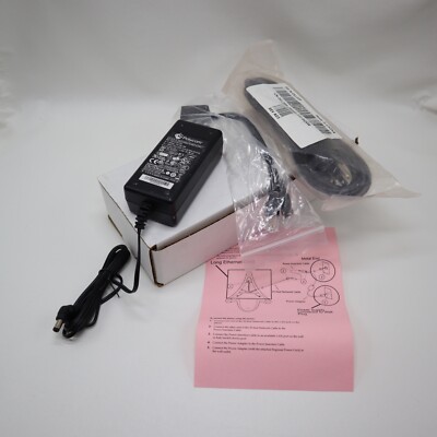 NEW Polycom 48VDC 0.38A AC Adapter / Switching Power Supply (PSC18U-480)