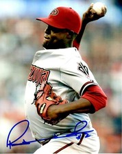 Signed  8x10 RUBBY DE LA ROSA Arizona Diamondbacks Autographed photo - COA 