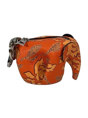 ポーチ LOEWE Elephant Coin Purse in Flr Orange s-l400.jpg
