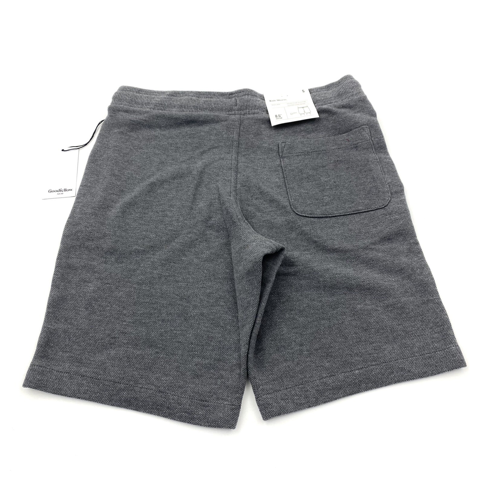 Goodfellow & Co. Mens Size S Knit Shorts Drawstring Pockets Charcoal eBay