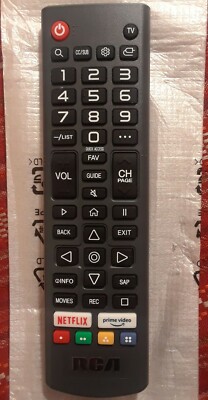 Original RCA Tv remote AKB76037002 RW0SU7049 RWOSU6547-B I SHIP FAST
