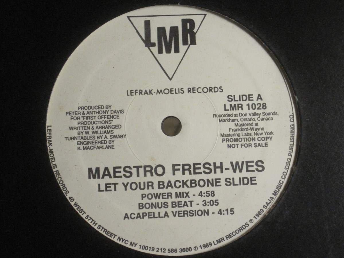 MAESTRO FRESH WES LET YOUR BACKBONE SLIDE 12