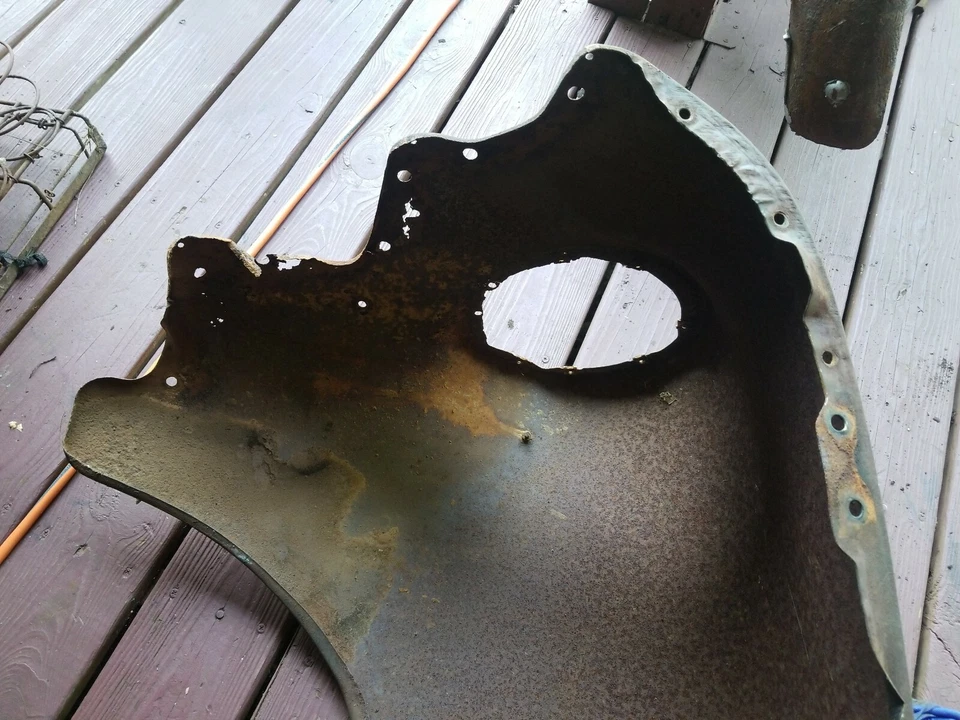 1950 Chevrolet belair bel air front fender RH passenger 2 door (pickup only!!) - Image 4 of 4