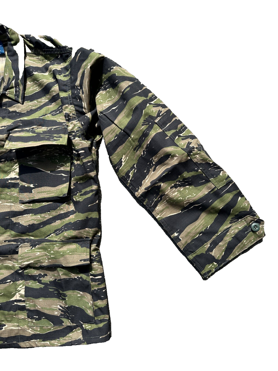 PROPPER Tiger Stripe Bdu Jacket Army Feldjacke Tigerstripe