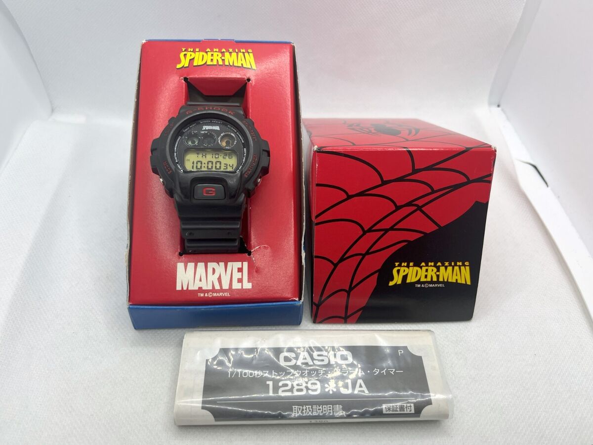 Rare! Auth CASIO G-Shock x SPIDER-MAN Limited Edition Rare! Auth CASIO G-Shock x SPIDER-MAN Limited Edition