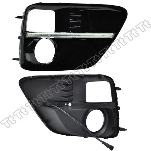 Luz de señal de giro LED secuencial para Subaru WRX STI 2015-17 DRL biseles de luz antiniebla - Imagen 9 de 12