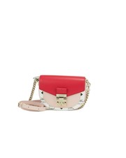 Mcm Mini Red Visetos Leather Crossbody Belt Bag  -  Crossbody Bags  - Firefly