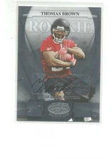 2008 LEAF CERTIFIED MATERIALS #196 THOMAS BROWN AUTO  RC 156/999