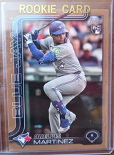 2025 Topps Series 1 - Orelvis Martinez #18 Gold /2025 (RC)