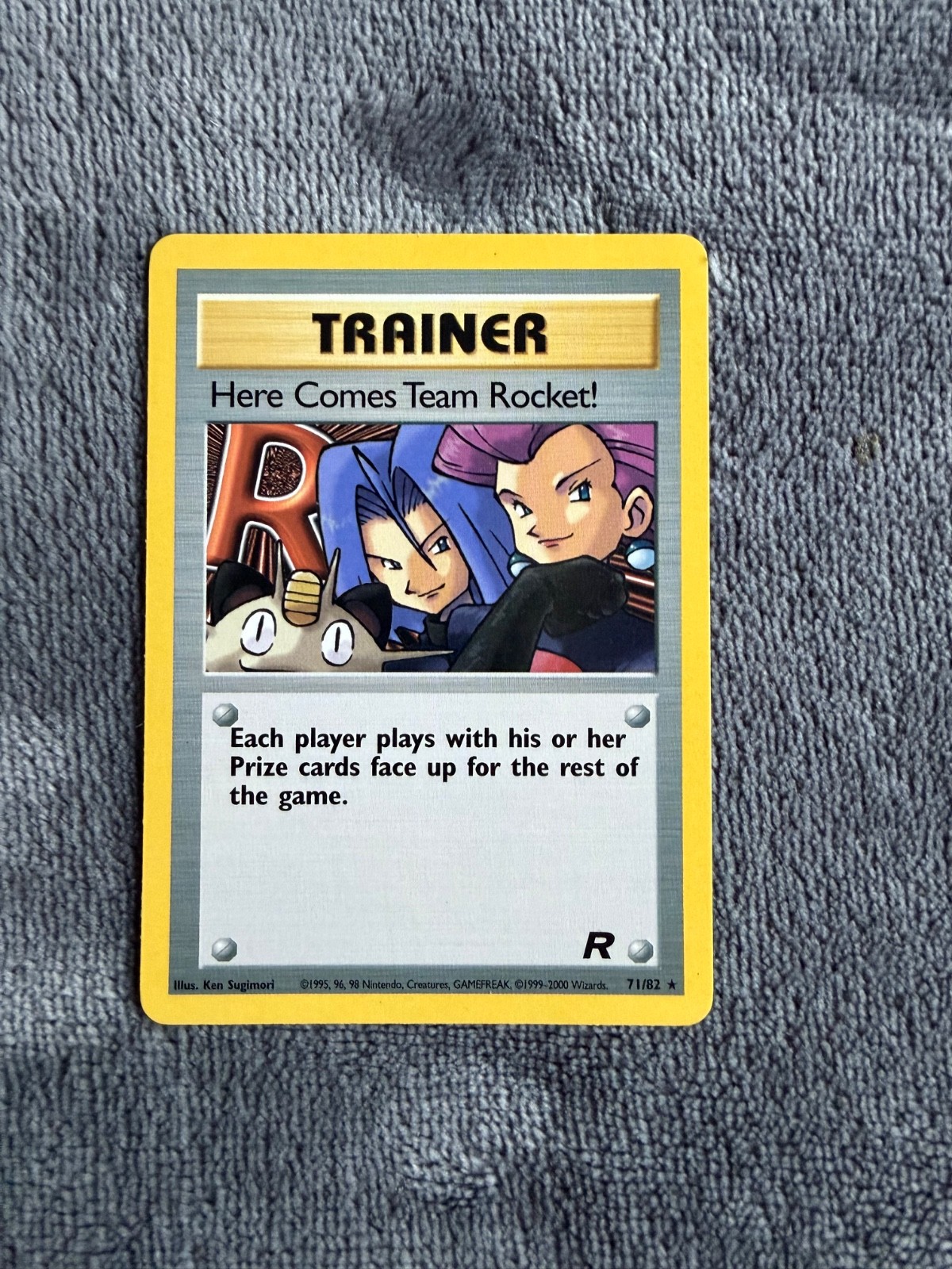 Here Comes Team Rocket! Trainer 71/82 Pokemon Card LP